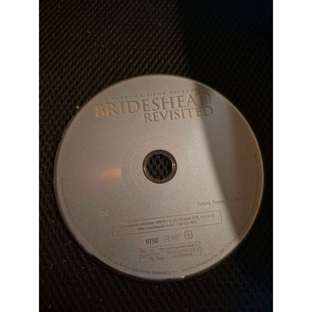 Brideshead Revisited DVD Disc Only